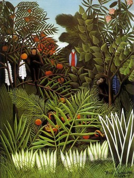 アンリ・ルソー Painting - エキゾチックな風景 アンリ・ルソー ポスト印象派 素朴な原始主義